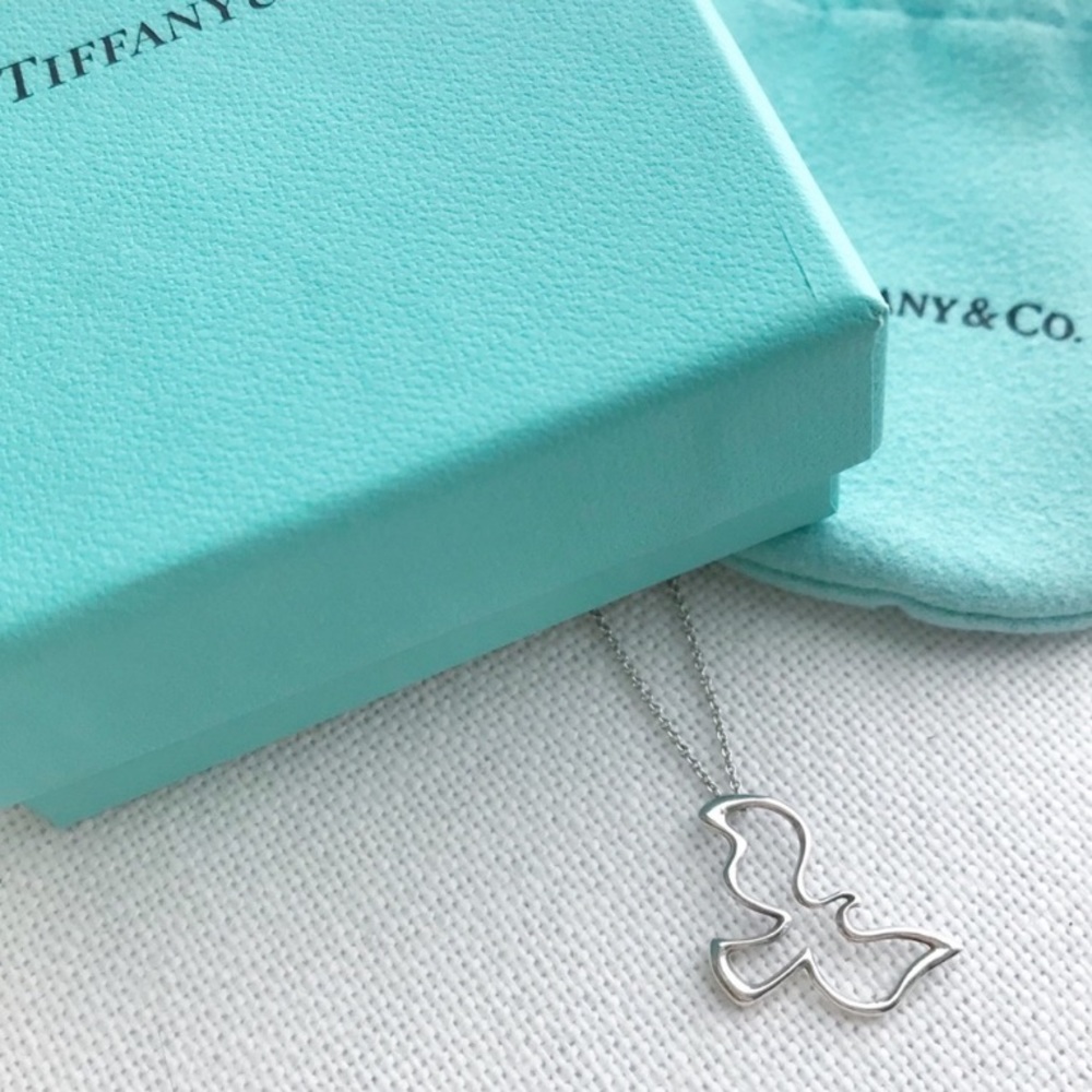 Tiffany & Co Paloma Picasso Dove Pendant Necklace